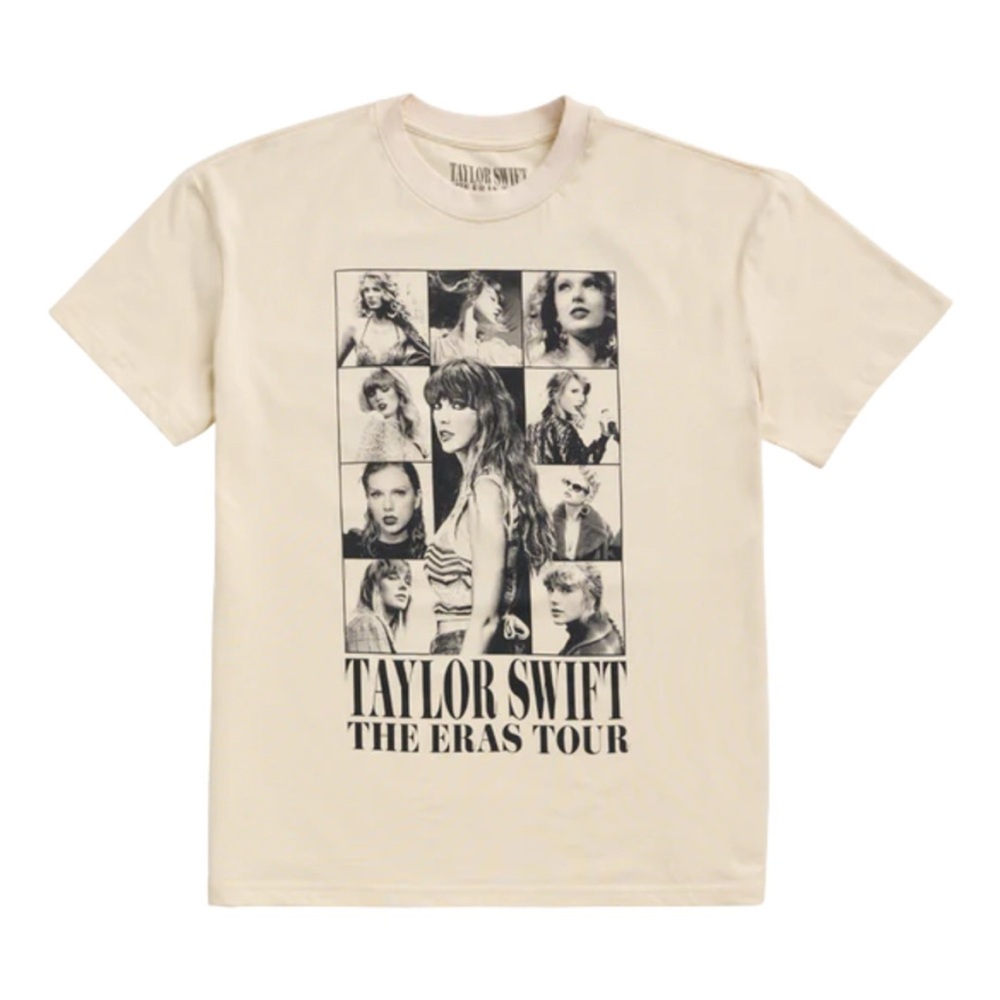 Taylor Swift The Eras Tour Beige Graphic Tee